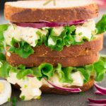 egg salad sandwich - pin