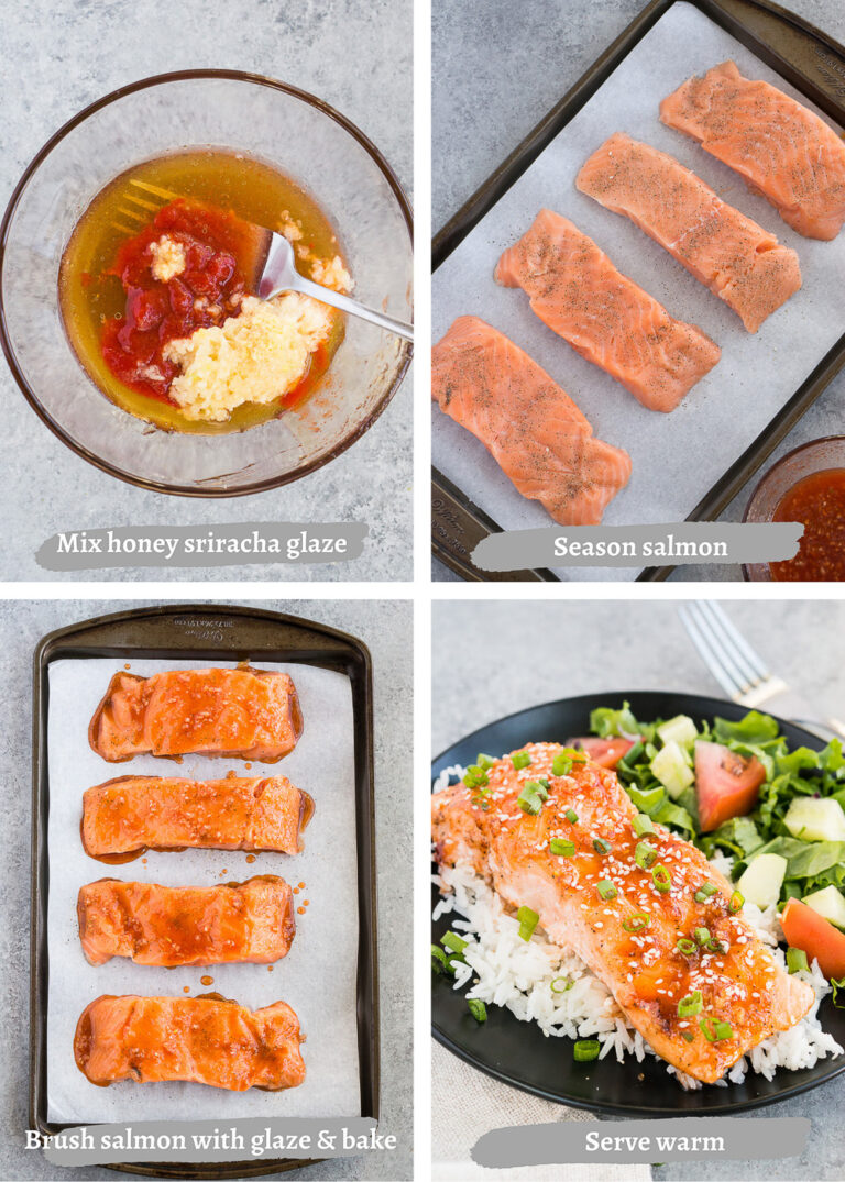Easy Honey Sriracha Salmon Recipe Delicious Meets Healthy