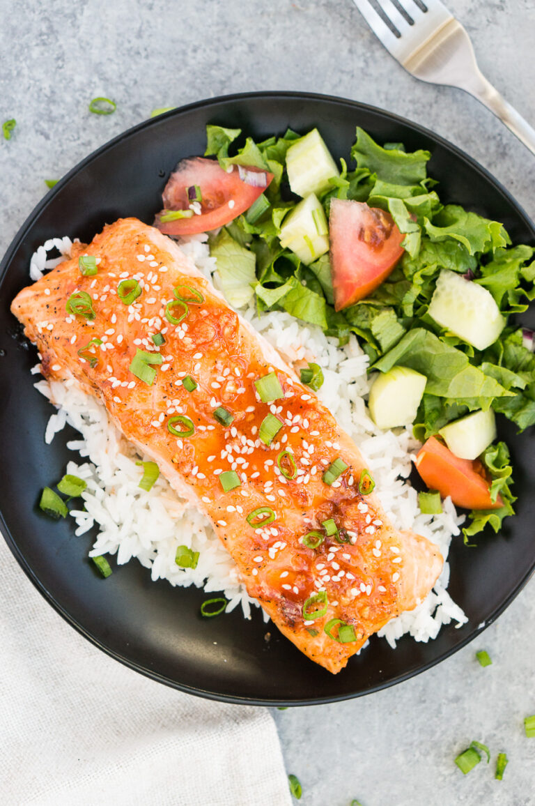 Easy Honey Sriracha Salmon Recipe Delicious Meets Healthy