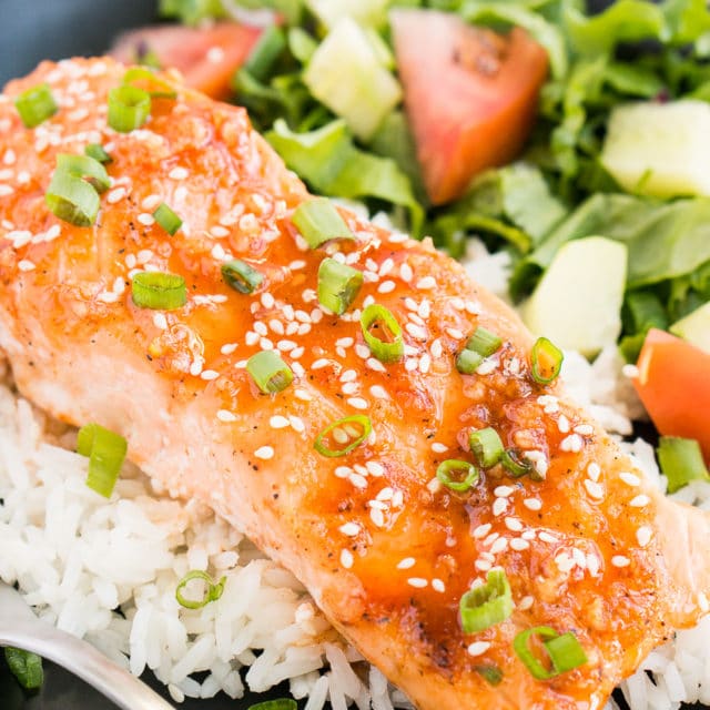 Easy Honey Sriracha Salmon Recipe Delicious Meets Healthy
