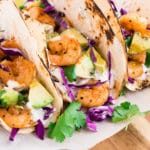 shrimp tacos recipe - pin