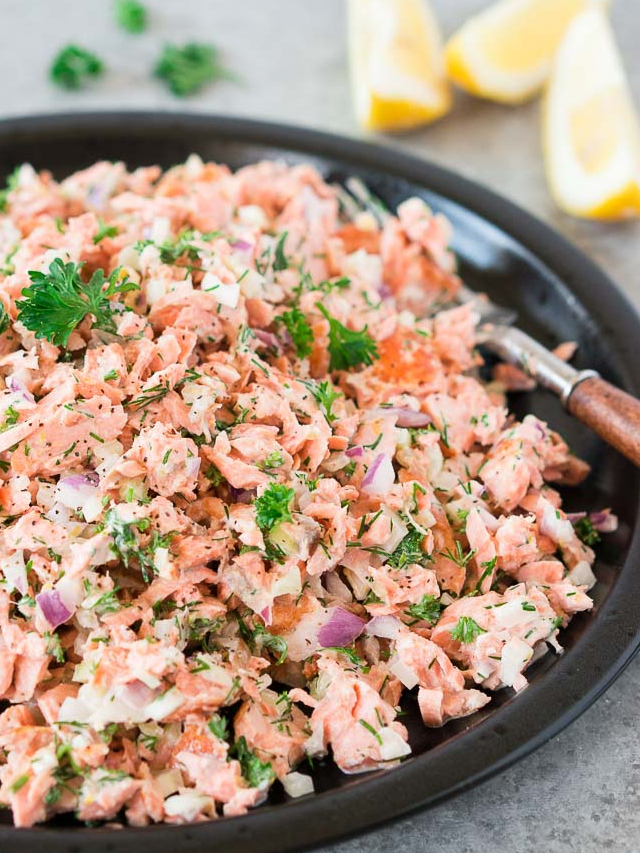 Salmon Salad Delicious Meets Healthy