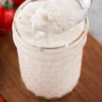 blue cheese dressing - pin