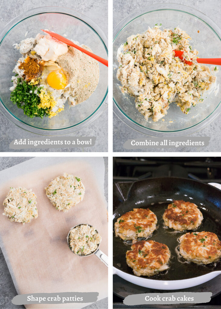 Crab Cakes Recipe (Easy & Delicious) - Delicious Meets Healthy