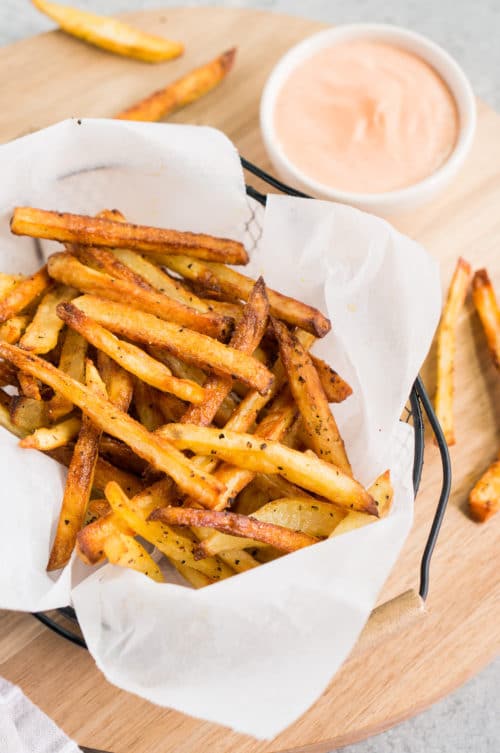 Homemade French Fries (Crispy and Healthy) Delicious Meets Healthy