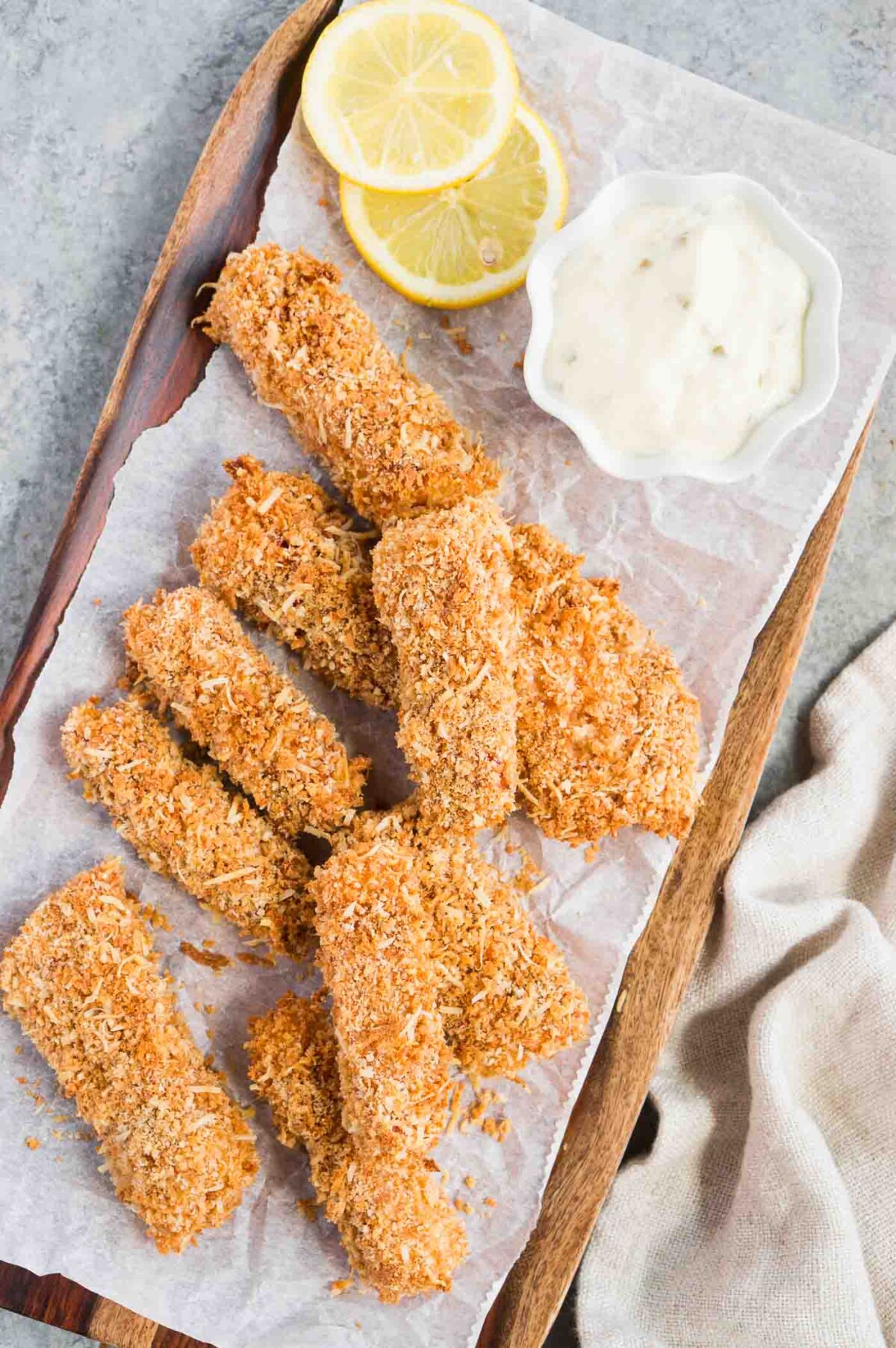 Baked Crispy Fish Sticks (Quick & Easy) - Delicious Meets Healthy