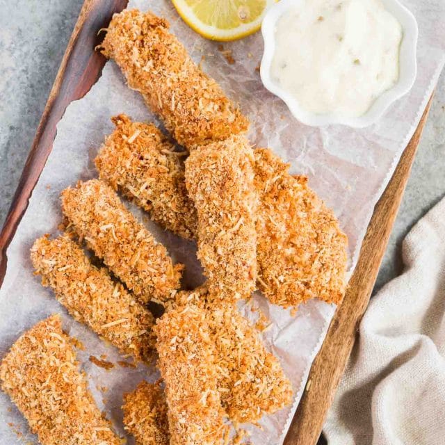 Baked Crispy Fish Sticks (Quick & Easy) - Delicious Meets Healthy