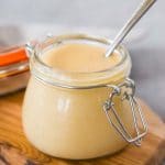 honey mustard recipe served as a dip