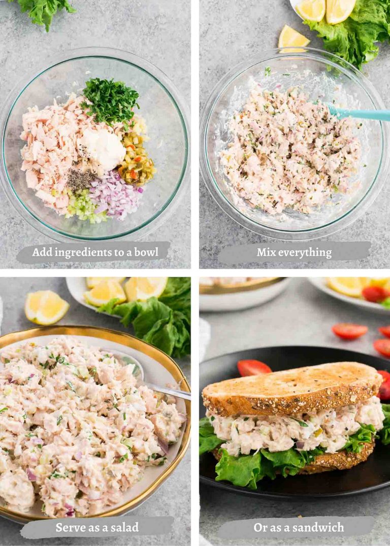 Tuna Salad Sandwich (Quick & Easy Lunch) - Delicious Meets Healthy