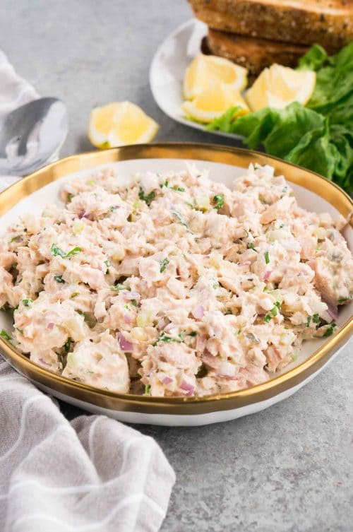 Tuna Salad Sandwich (Quick & Easy Lunch) - Delicious Meets Healthy