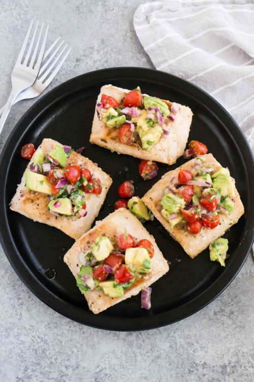 Mahi Mahi Recipe with Avocado Salsa Delicious Meets Healthy
