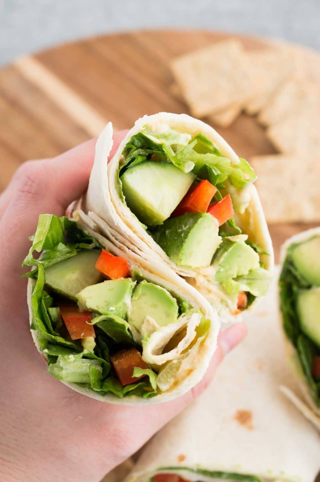 Vegan Wrap (Easy Work Lunch) Delicious Meets Healthy