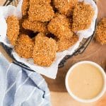 homemade chicken nuggets - pin
