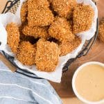 homemade chicken nuggets - pin