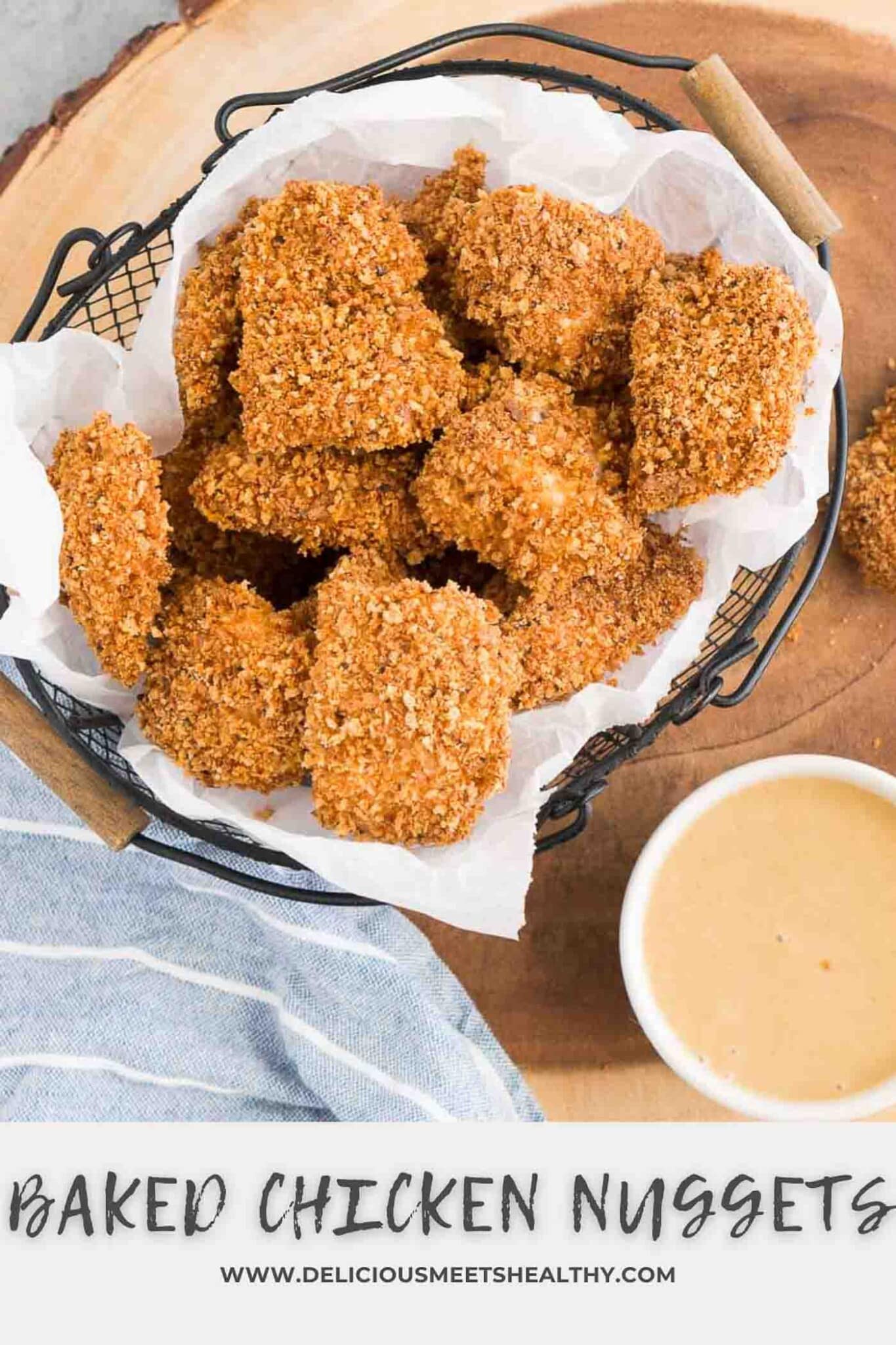 Homemade Chicken Nuggets (Baked & Healthy) Delicious Meets Healthy