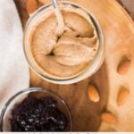 how to make almond butter - pin