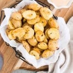 roasted baby potatoes - pin
