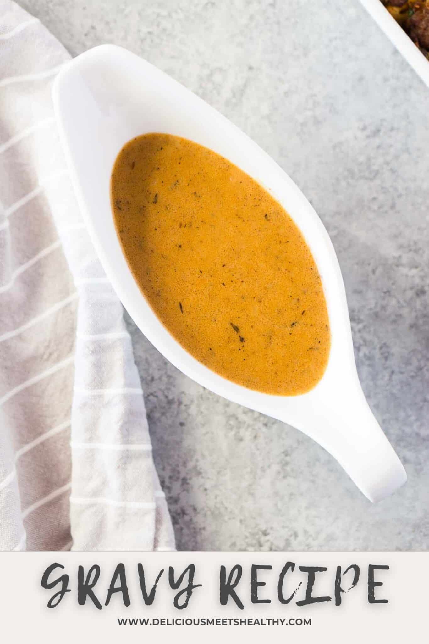 Gravy Recipe (Ready in 5 minutes) Delicious Meets Healthy
