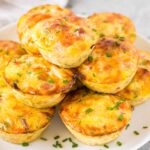 breakfast egg muffins with ham and cheese
