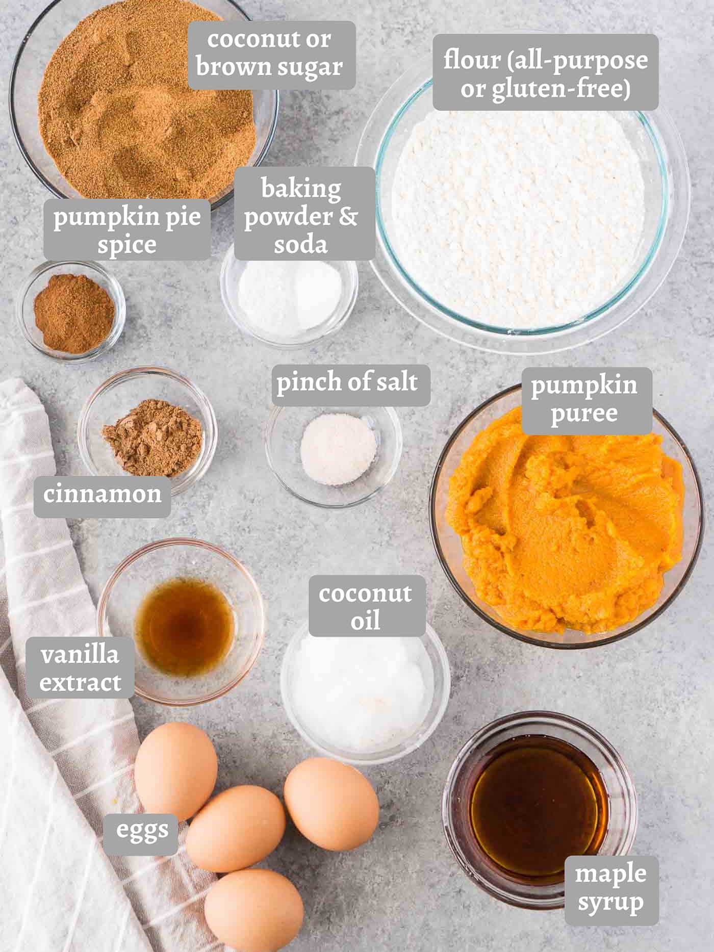 pumpkin cake ingredients
