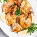 whole roasted chicken - pin