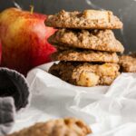 apple oatmeal cookies - pin