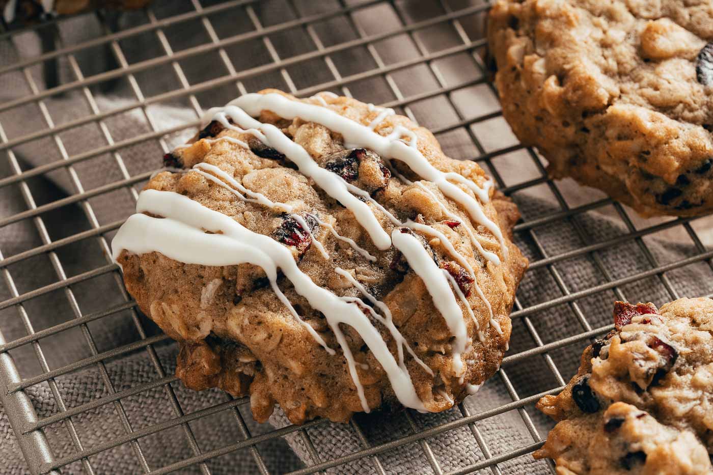 cranberry oatmeal cookies