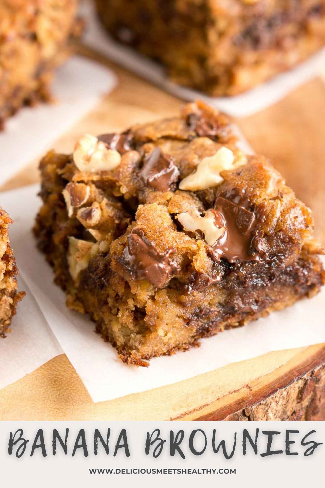Banana Brownies Delicious Meets Healthy