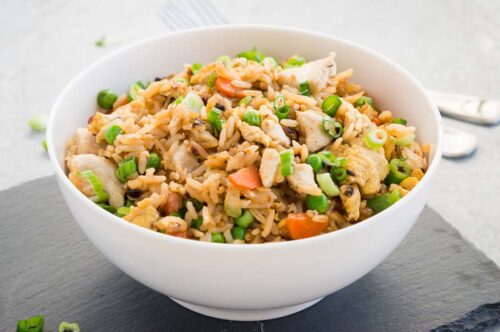 Best Chicken Fried Rice (Only 20 Minutes) - Delicious Meets Healthy