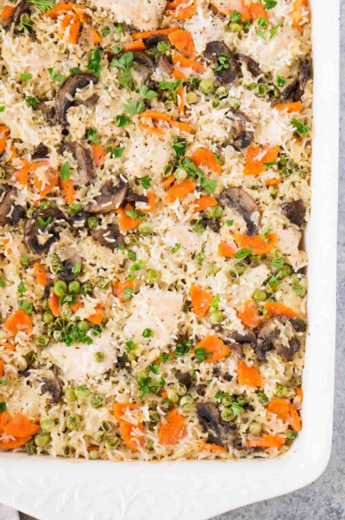 Chicken and Rice Casserole - Delicious Meets Healthy