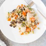 chicken and rice casserole - pin