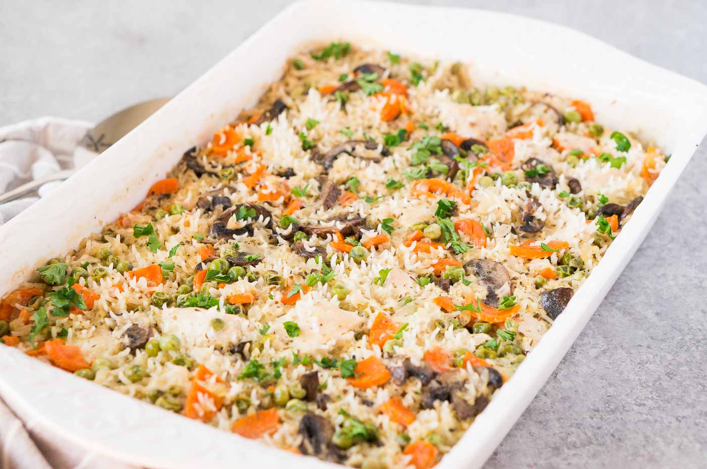 easy chicken and rice casserole 
