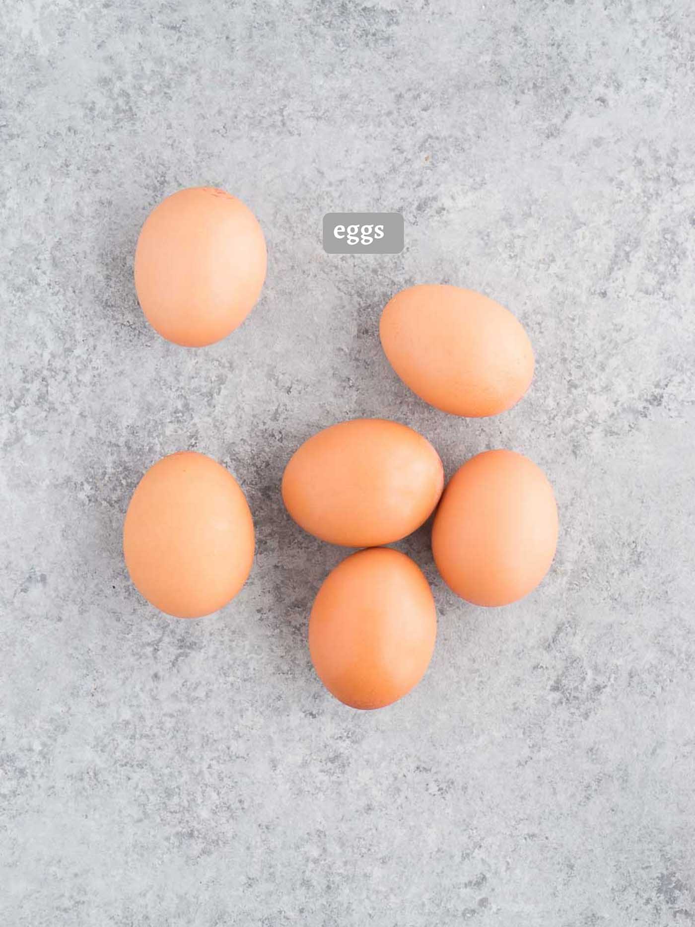 eggs on a board