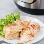 chicken breasts cooked in a pressure cooker