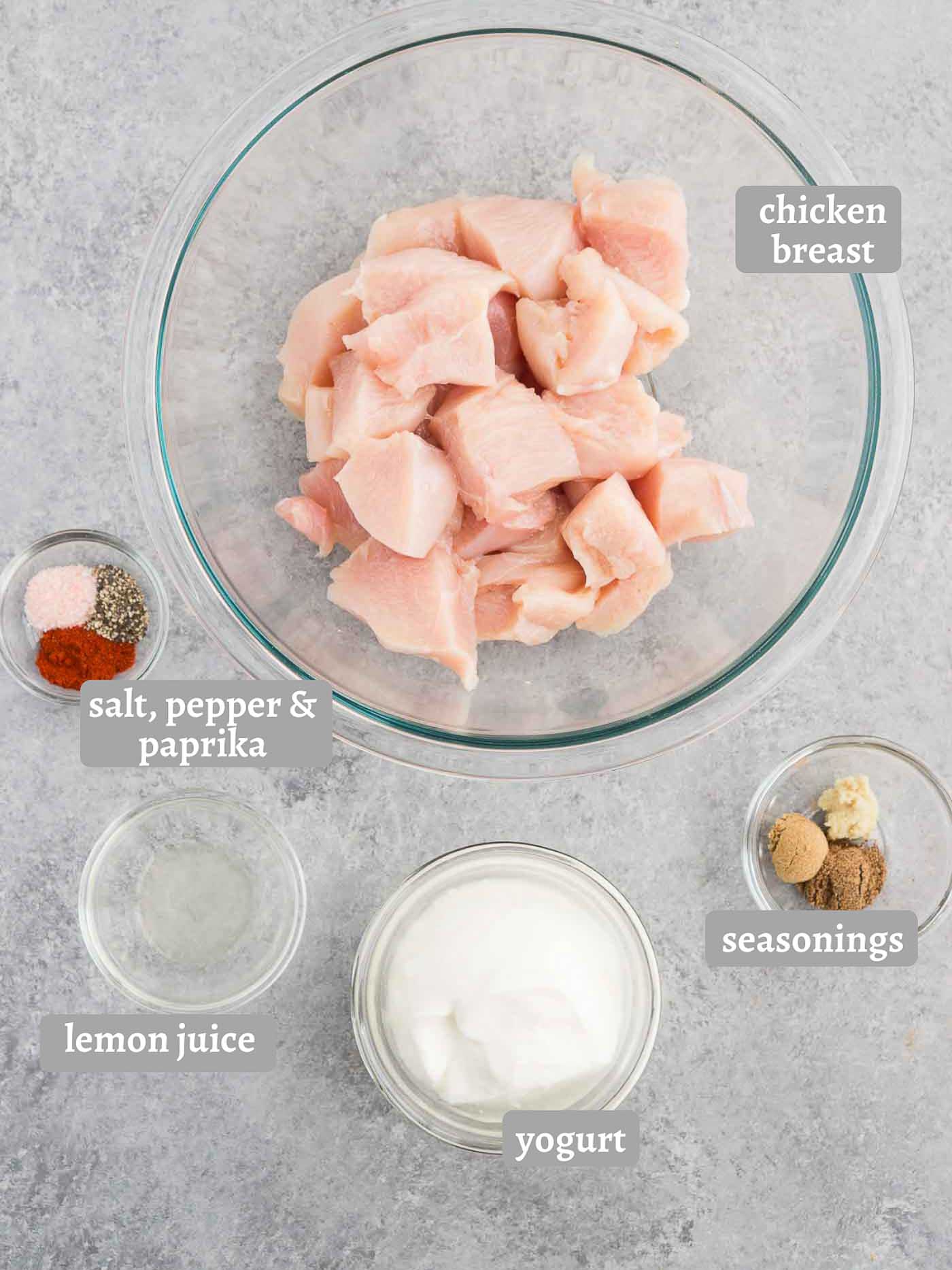 chicken marinade ingredients