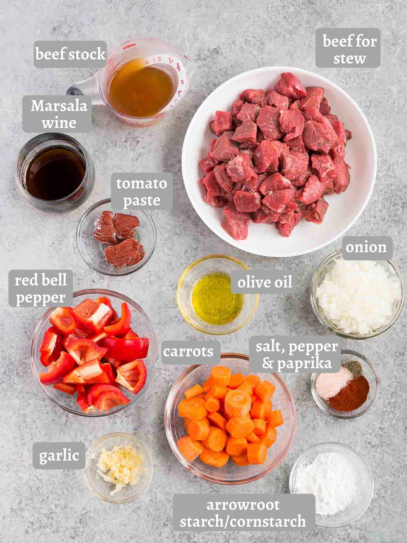 ingredients for instant pot goulash