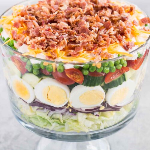 7 Layer Salad Delicious Meets Healthy