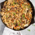 egg roll in a bowl - pin