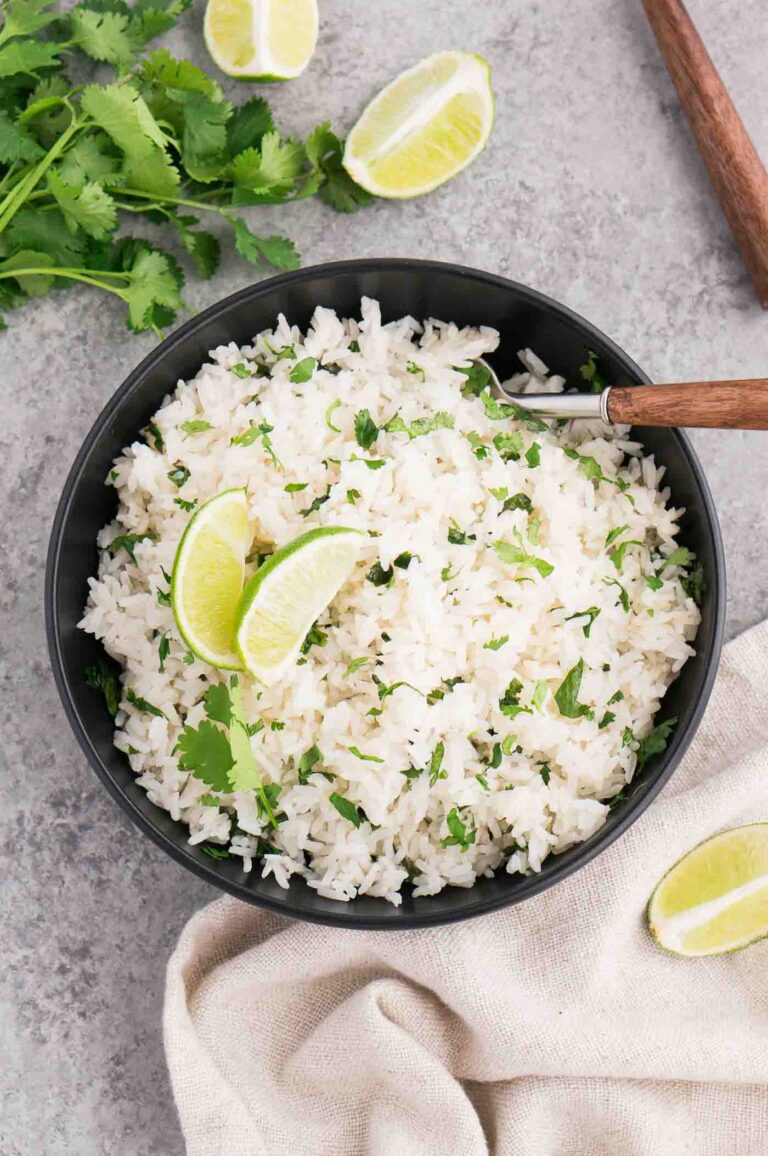 Cilantro Lime Rice Delicious Meets Healthy
