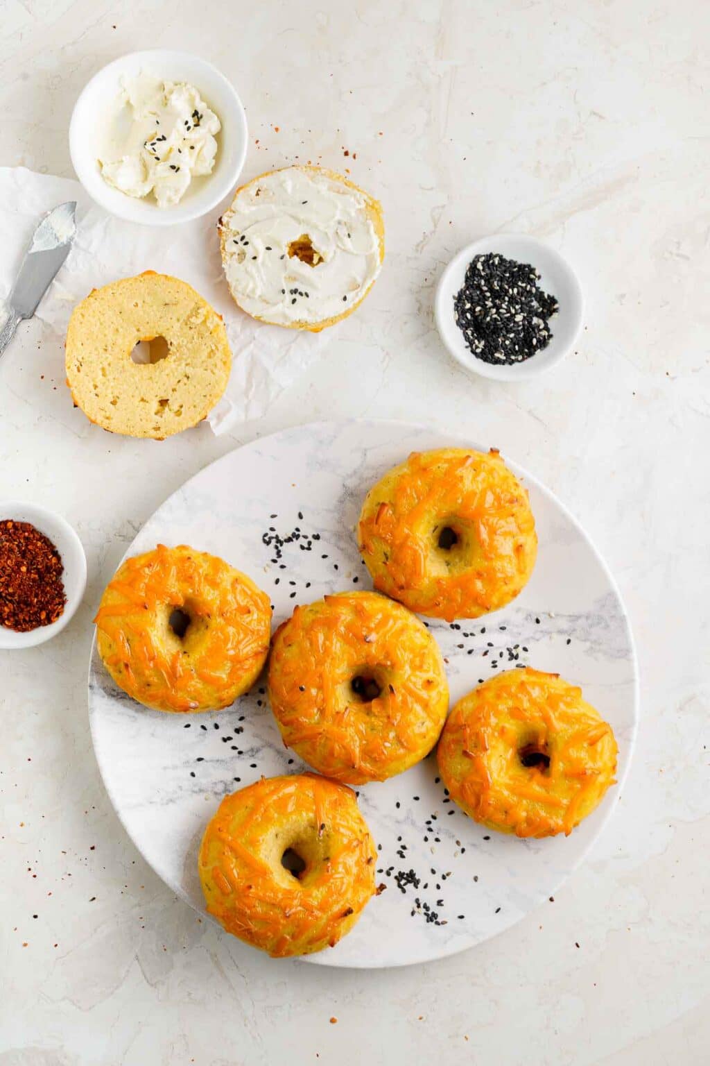 Cheese Bagels Delicious Meets Healthy