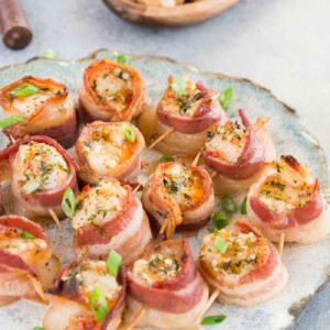 bacon wrapped scallops