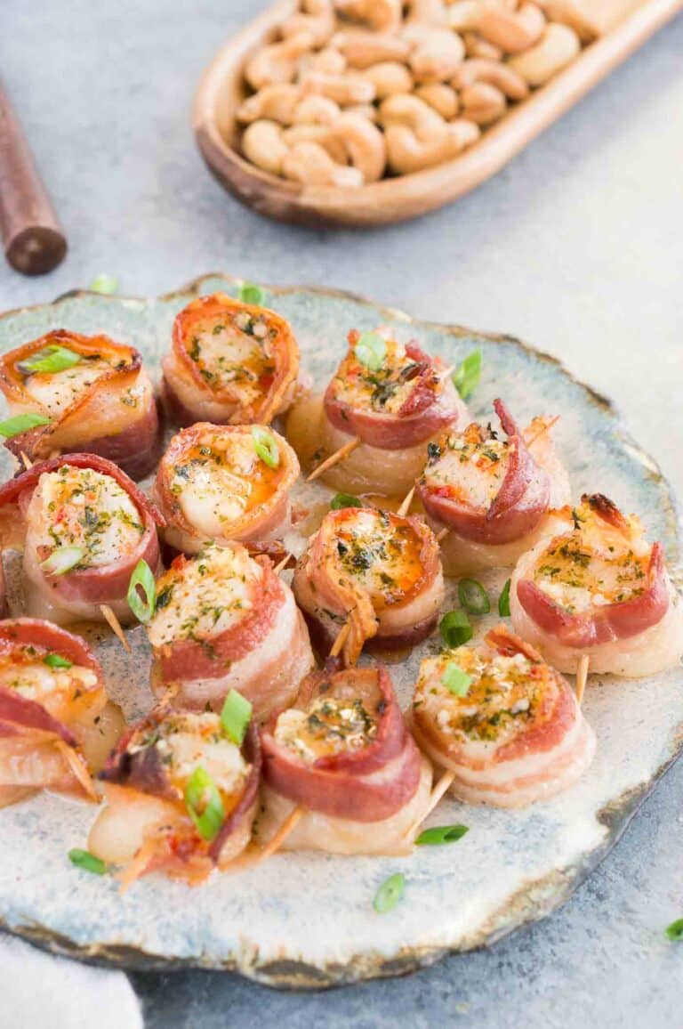 Bacon Wrapped Scallops Delicious Meets Healthy