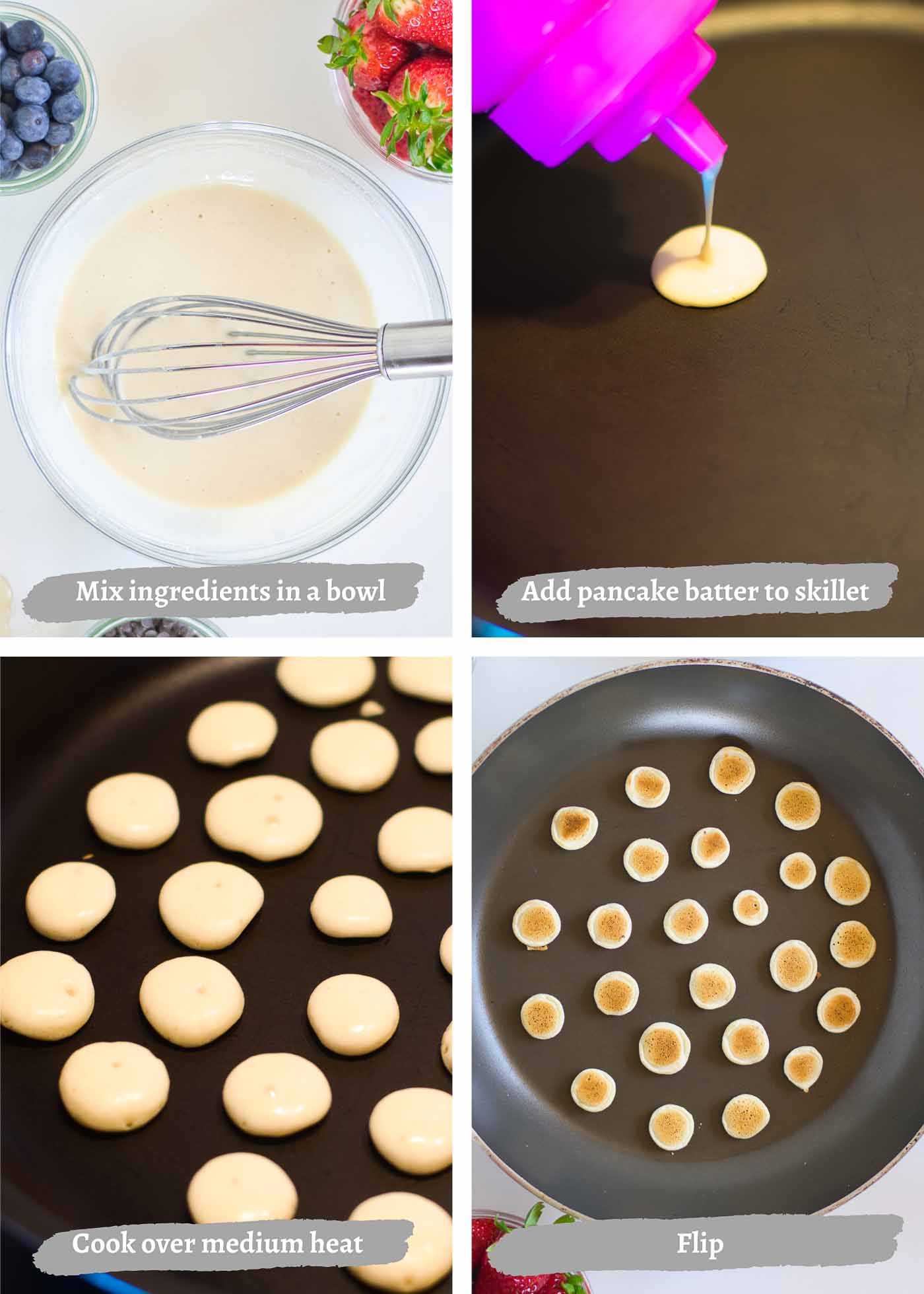 how to make pancake cereal