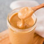 creamy peanut butter in a jar