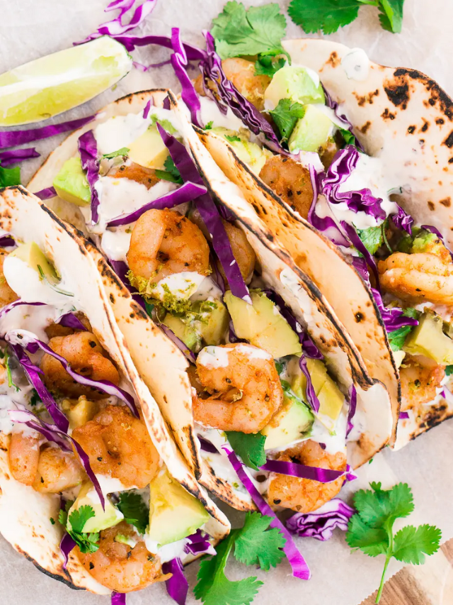 Quick and Easy Mexican Shrimp Tacos