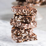 homemade chocolate crunch bars